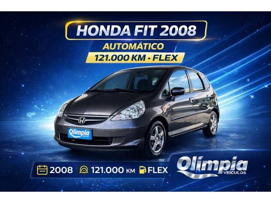 HONDA FIT 1.5 EX 16V FLEX 4P AUTOMÁTICO HONDA FIT 1.5 EX 16V FLEX 4P AUTOMÁTICO